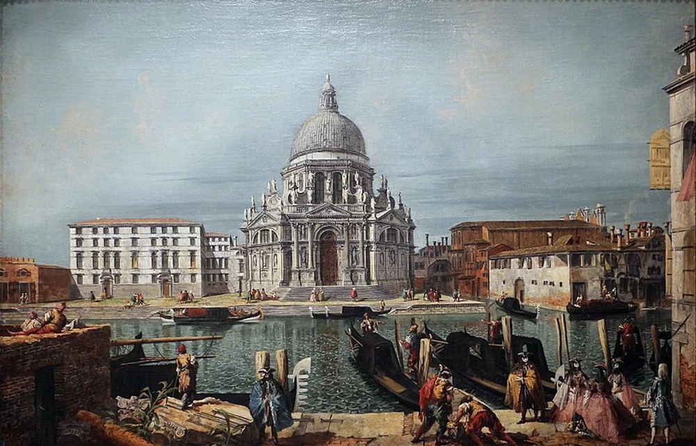 La chiesa di s.m. della salute a venezia - Art Institute of Chicago